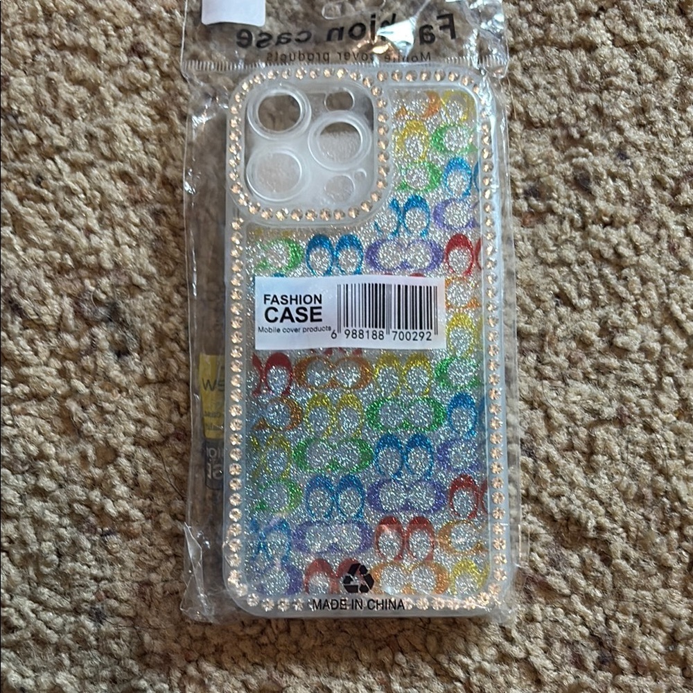 Glitter Phone Cover - Multicolor